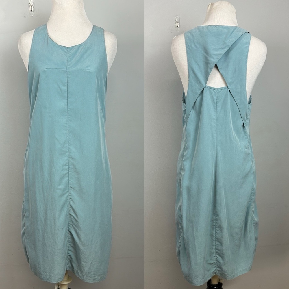 Calvin Klein Dusty Blue Sleeveless Shift Dress